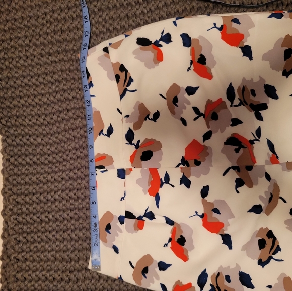 NINE WEST SKIRT TANGERINE - Picture 4 of 5